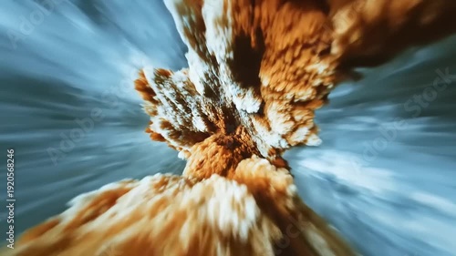 Abstract Explosion of Color and Light - A Dynamic Visual Journey.