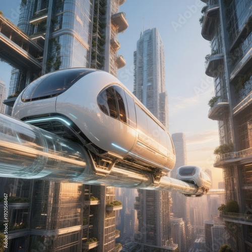 Sleek transport vehicles engineered for minimal air resistance T