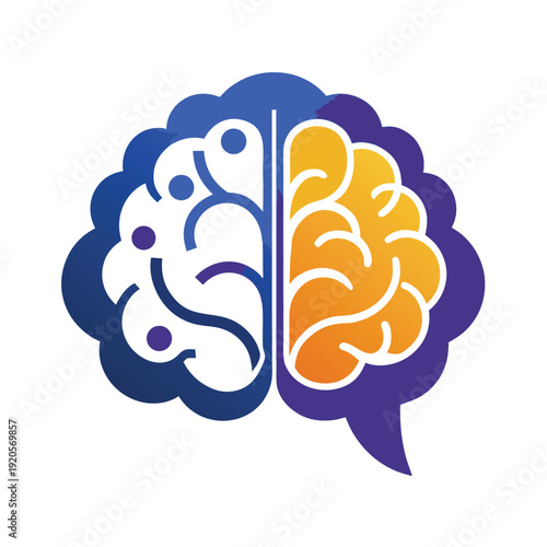 A minimalist image featuring a stylized purple and white abstract flower design