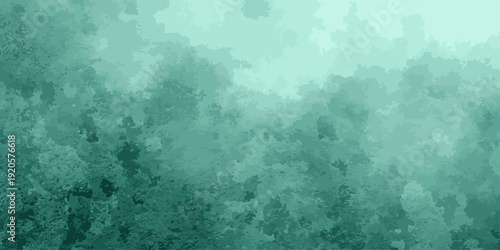 Vector Abstract teal watercolor wash background texture, evoking a sense of tranquility, nature's mystique, and artistic expression, ideal for creative projects and serene visual displays Design