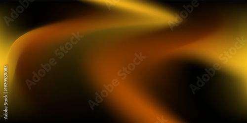 The golden yellow background is smooth, elegant, reflecting a symbol of luxury.