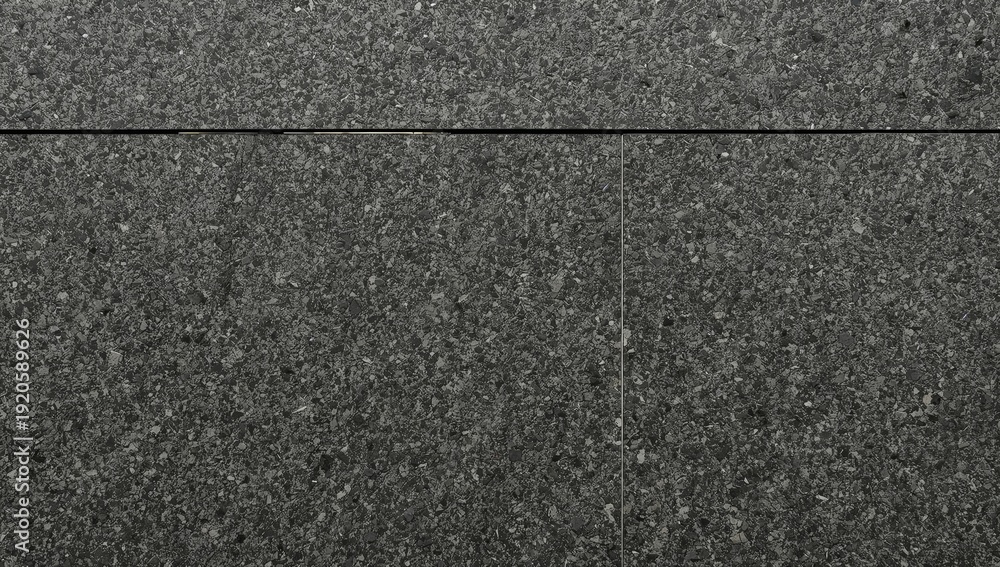 Fototapeta premium Dark Stone Wall With Unique Texture and Patterns in a Modern Building or Setting