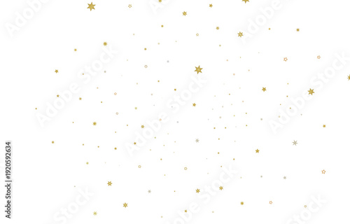 Abstract pattern of gold st...