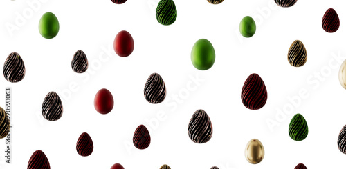 Decorative Easter egg patte...