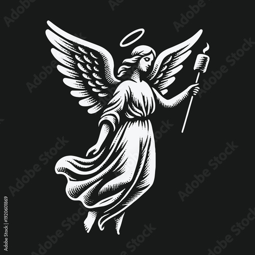 Angel of Light: A Symbol of Hope and Guidance.