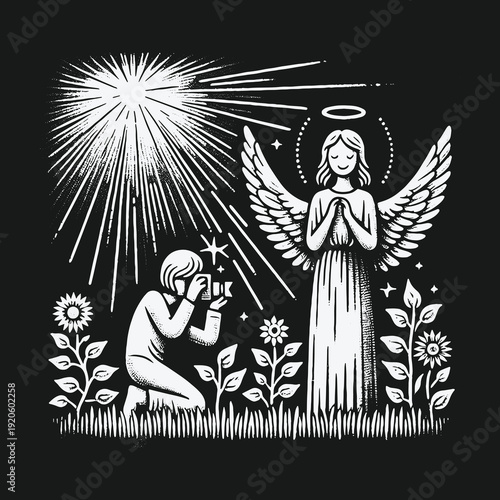 Capturing the Divine: A Photographers Encounter with an Angel.