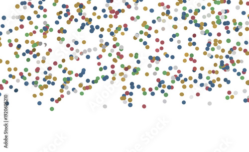 Abstract background featuring scattered colorful dots. Ideal for celebratory designs, festive events, and vibrant graphi