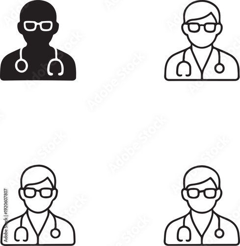 Doctor Thank You Poster, Doctor thank you campaign banner design, Doctor thank you appreciation promotion concept, medical gratitude tribute awareness banner, healthcare vector