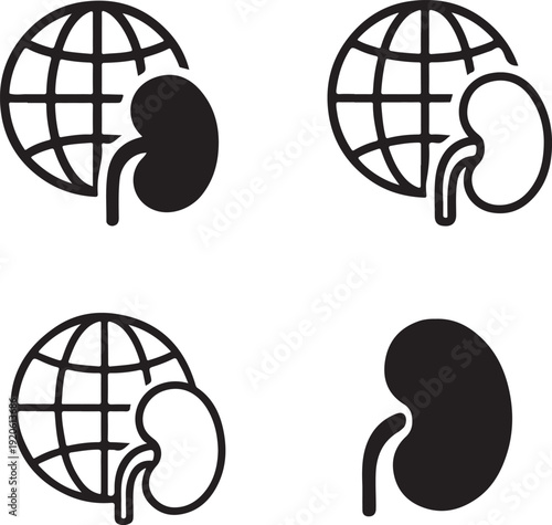 Global Kidney Awareness Poster, Global kidney awareness campaign banner design, Global kidney awareness promotion concept, renal health education advocacy banner, medical vector