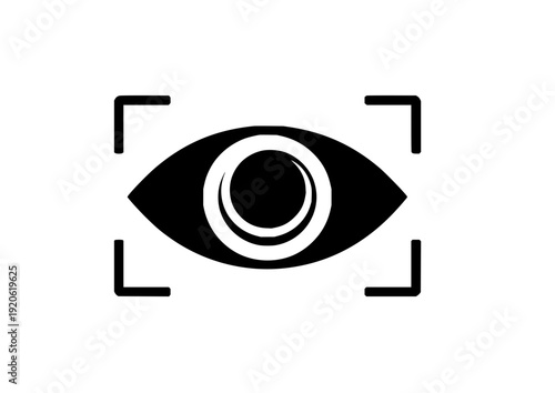 Abstract digital art featuring a stark, uniform black background, emphasizing minimalism and negative space in a conceptual illustration.