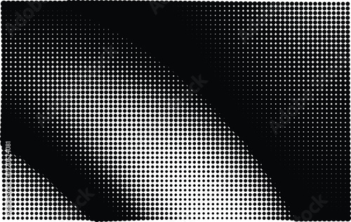 A black and white image with a grid pattern and shading effects.