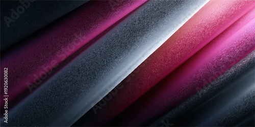 A close-up view of a sleek, modern surface with a gradient of pink and silver hues