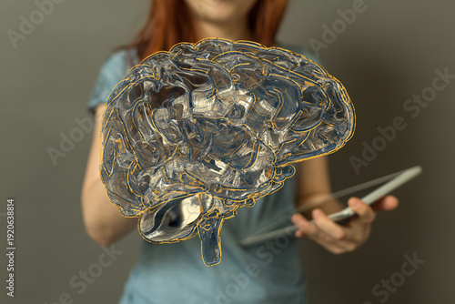 Artistic depiction of a bra...
