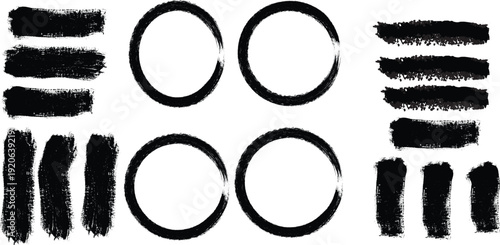 set of grunge rubber stamps