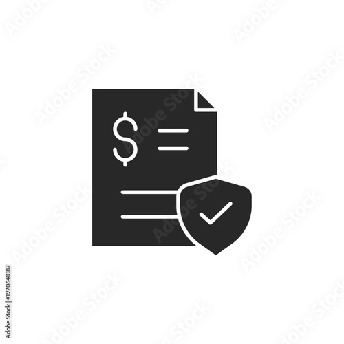 liabilities vector icon. flat sign for mobile concept and web design. Symbol, logo illustration. Vector graphics