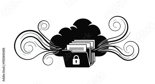 Secure data storage and protection concept