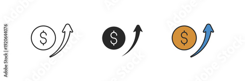 margin icon. Line, solid and filled outline colorful version, outline and filled vector sign. Idea Symbol, logo illustration. Vector graphics