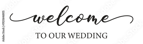 Welcome to our beginning SVG, wedding sag, welcome to our wedding sag, wedding sign sag, welcome sag, instant download, wedding decor sage, sag files for Cricut.