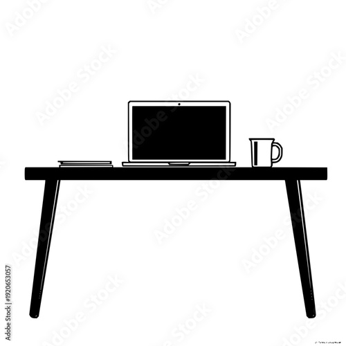 Abstract minimalist digital art background with a solid black color, providing ample copy space for design and a sleek, modern aesthetic