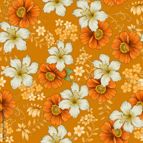 seamless floral background