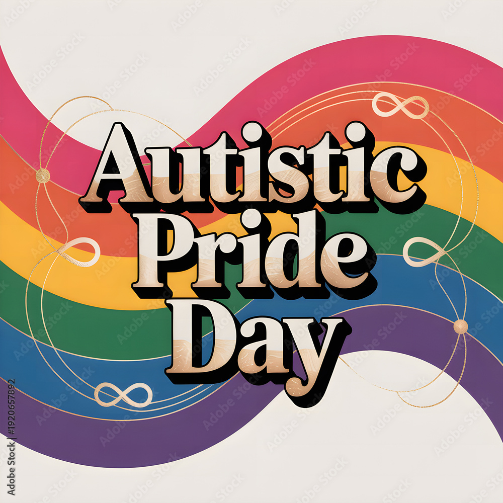 Obraz premium autistic pride day