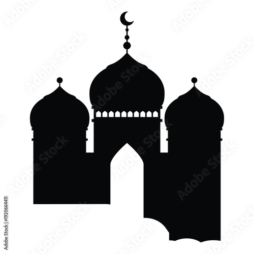 taj mahal vector illustration