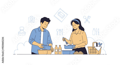 Healthy Meal Prep For Two Freshly Packaged Lunches Together