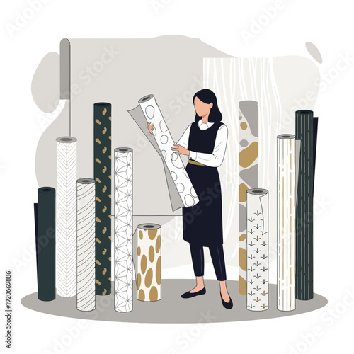 Interior Designer Selects Modern Wallpaper Patterns For Home Decor Projects