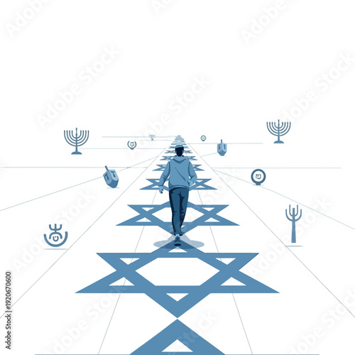 Journey Through Jewish Heritage and Traditions Symbolized