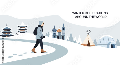 Journeying Through Global Winter Traditions And Architectural Wonders