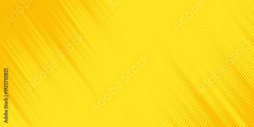 Vector Retro comic yellow background raster gradient halftone  hip pop cover