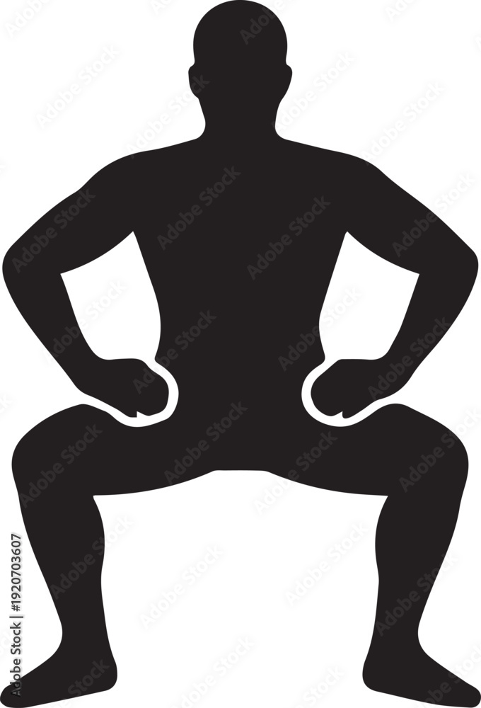 © Mojammel - awesome sumo squat icon