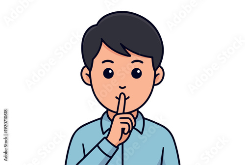 Quiet Please Cartoon