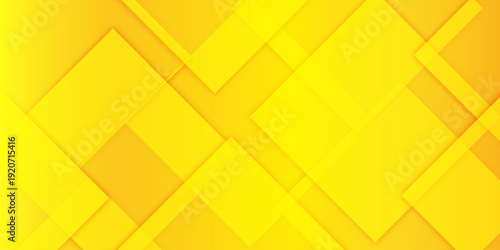 An abstract yellow background vector illustration featuring a seamless geometric pattern of golden square tiles and mosaic shapes for a modern textured wallpaper design