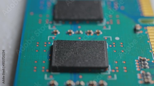 Memory RAM module for PC computers and  Artificial Intelligence AI and data centers. DDR Random Access Memory high demand for AI specific memory and processing. Desktop Computer Hardware.