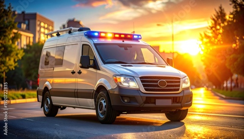 Fresh green curly parsley bunch tied with twine
