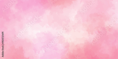 abstract pink orange watercolor texture background, soft pastel peach wash, artistic paint clouds