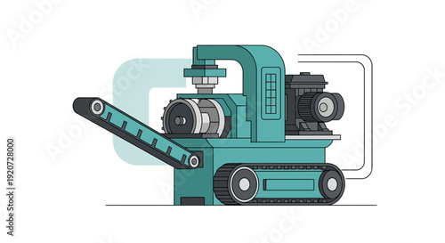 Industrial Conveyor Belt Shredding Machine For Recycling And Processing