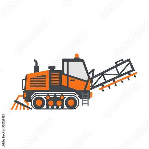 Industrial Crawler Sprayer Machine For Agricultural Field Operations