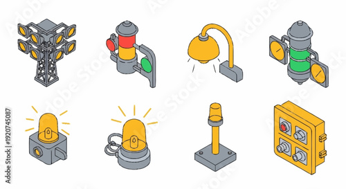 Industrial Warning Lights and Safety Equipment.