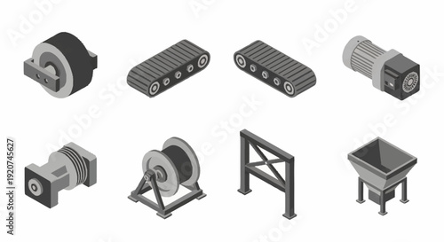 Industrial Machinery Parts and Equipment Components.