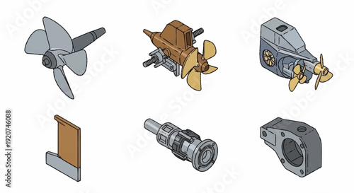 Industrial Machine Parts and Mechanical Components.