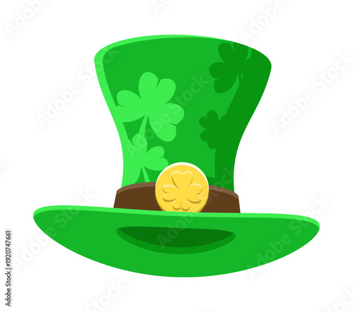 Leprechaun top hat for St. Patrick's Day, Ireland's national holiday