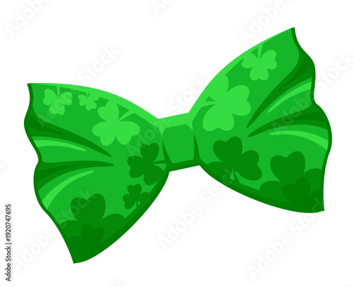 A bow tie for a leprechaun to celebrate St. Patrick's Day, Ireland's national holiday.