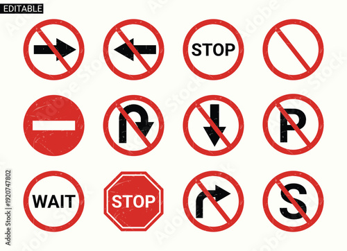Set of International Road Traffic Signs and Street Navigation Icons | Vector Road Safety Symbols, Regulatory Traffic Signs, and Warning Notices | Modern Flat Traffic Sign Icon Set for Urban Free Download Set of International Road Traffic Signs and Street Navigation Icons | Vector Road Safety Symbols, Regulatory Traffic Signs, and Warning Notices | Modern Flat Traffic Sign Icon Set for Urban - GFXLoad
