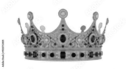 Regal Radiance: An exquisite, ornate crown, meticulously crafted and adorned with precious gems, exudes an aura of majesty and power.