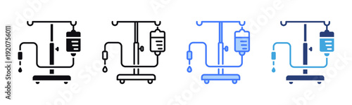 Iv Drip icon sheet multiple style collection
