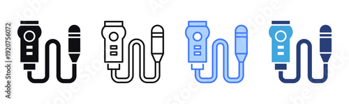 Endoscope icon sheet multiple style collection