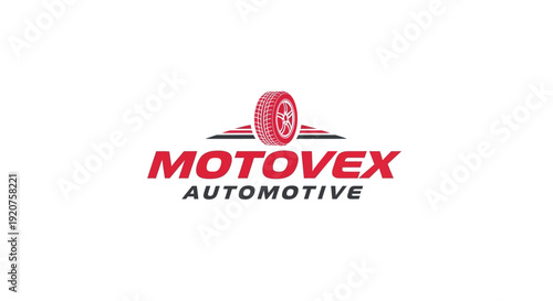 Dynamic Car Tire Shield Automotive Vehicle Transport Modern Logo Design on isolated white background