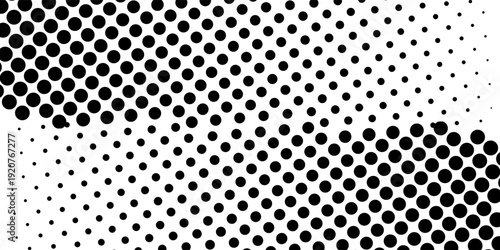 Pop art creative concept colorful comics book magazine cover. Polka dots black and white background. Cartoon halftone retro pattern. Abstract template design for poster, card, banner.